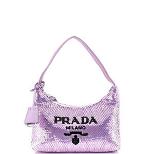 Prada Re-Edition Hobo Sequins Mini #220268P22B